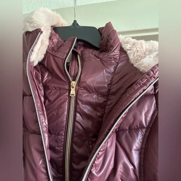 Girls STADIUM PUFFER WITH BIB - Picture 5 of 12